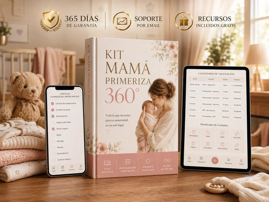 KIT MAMÁ PRIMERIZA 360° + 10 Bonus